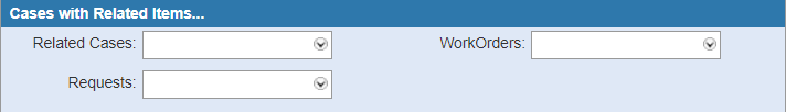 Cases with Related Items Search